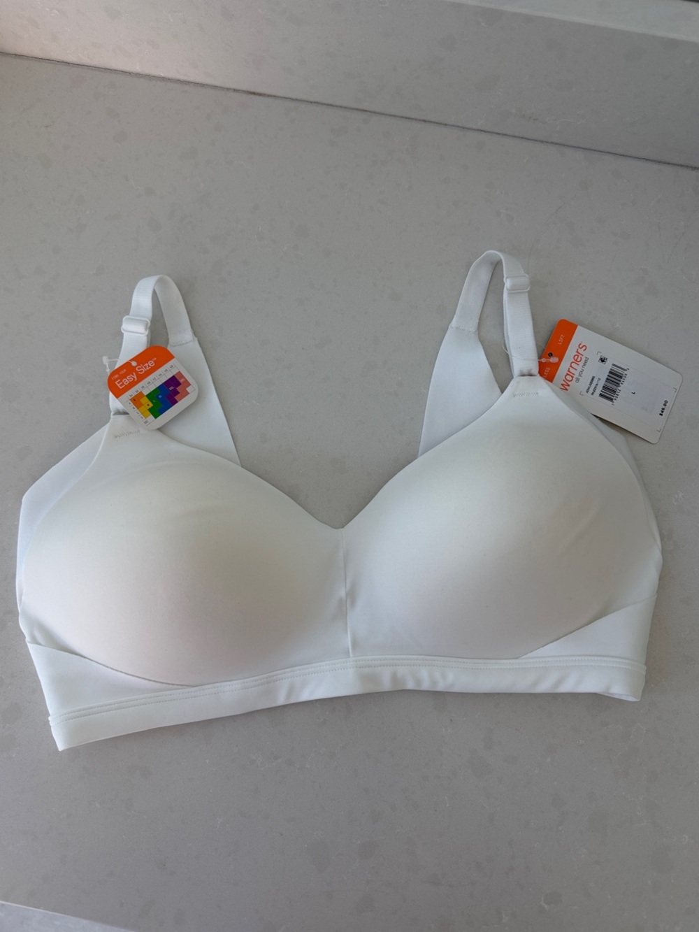 Warner’s No Side Effects Bra White Large